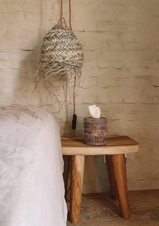 Hanglamp Zeegras Bol - S