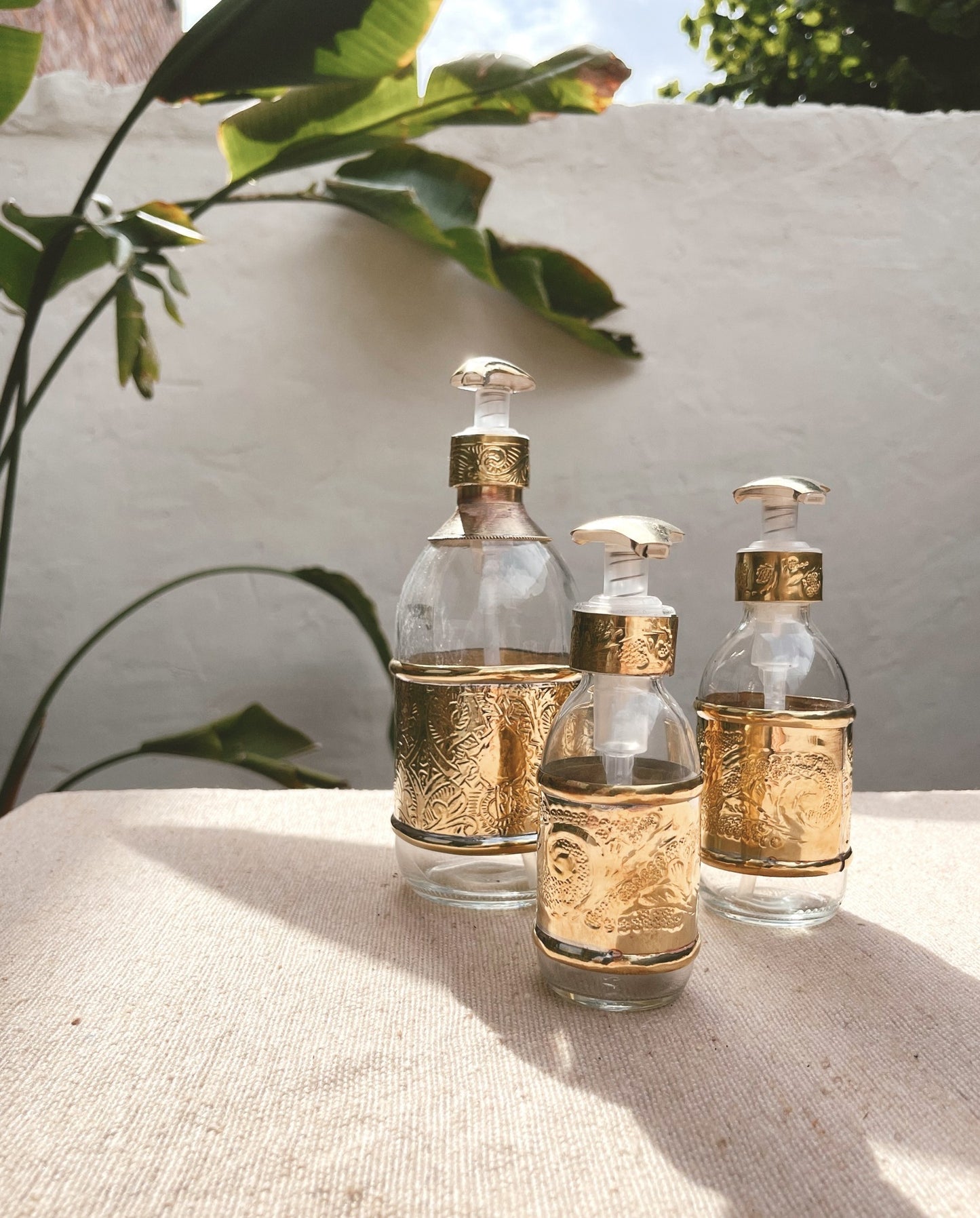 Zeepdispenser Messing - Large