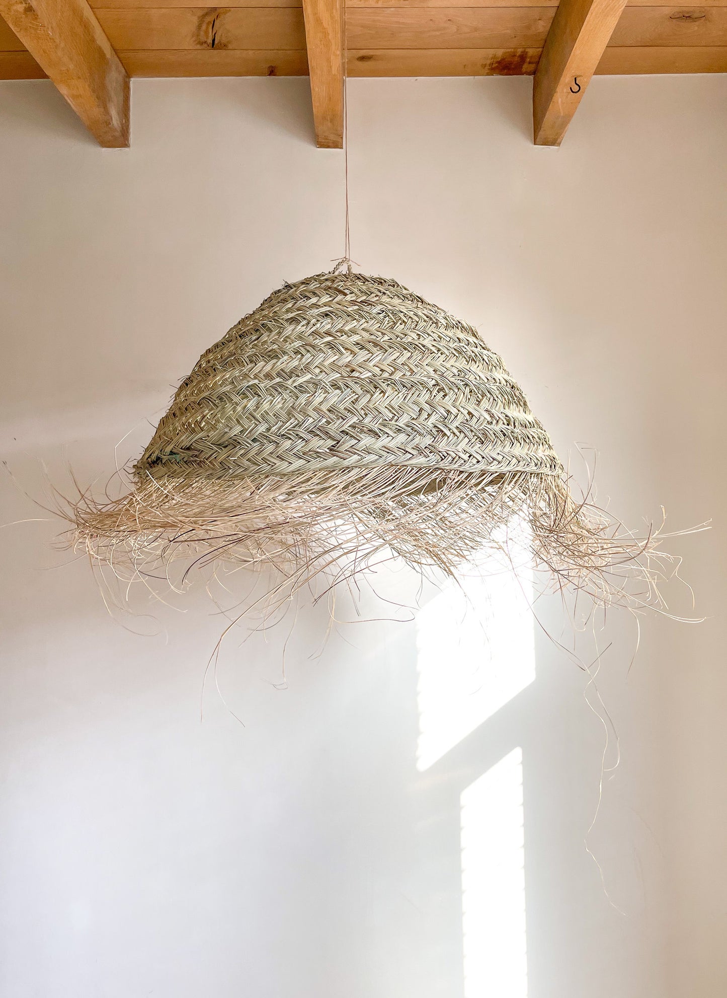 Hanglamp Zeegras - Bol - L