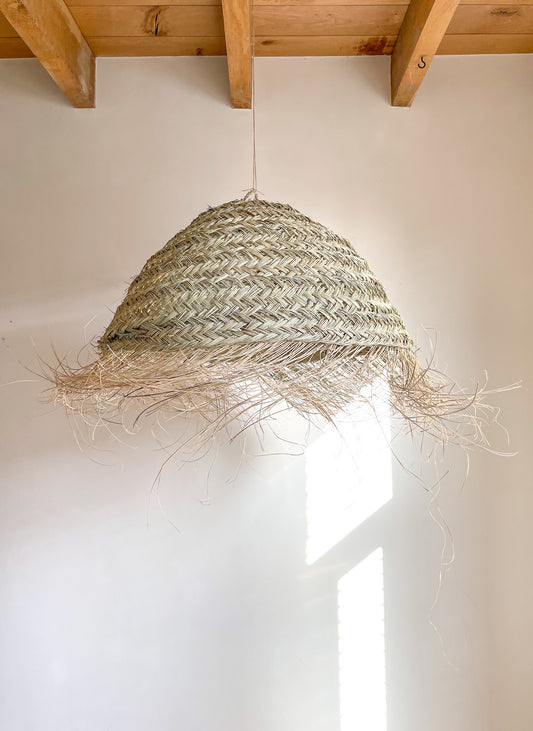 Hanglamp Zeegras - Bol - L