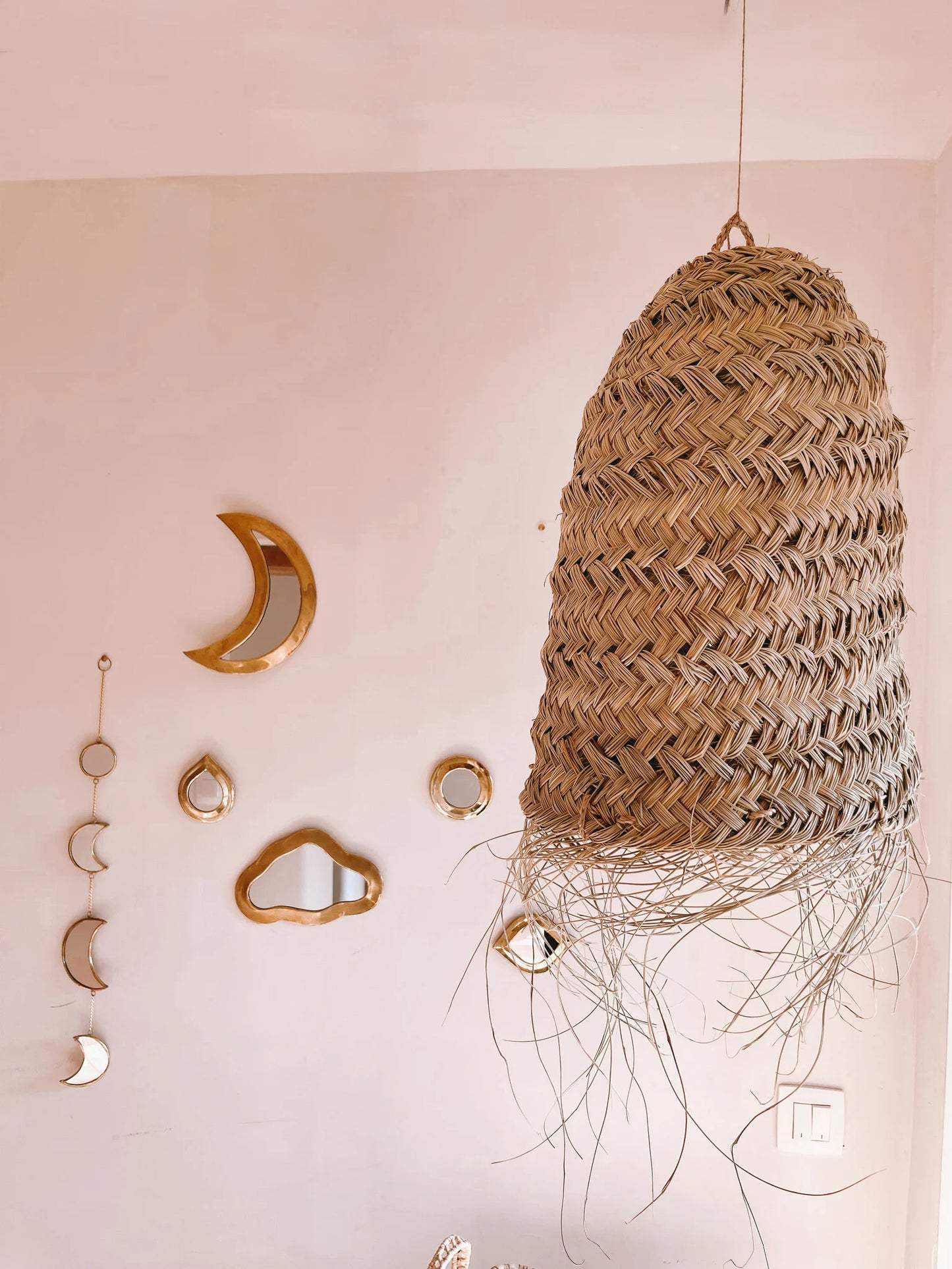 Hanglamp Zeegras Lang