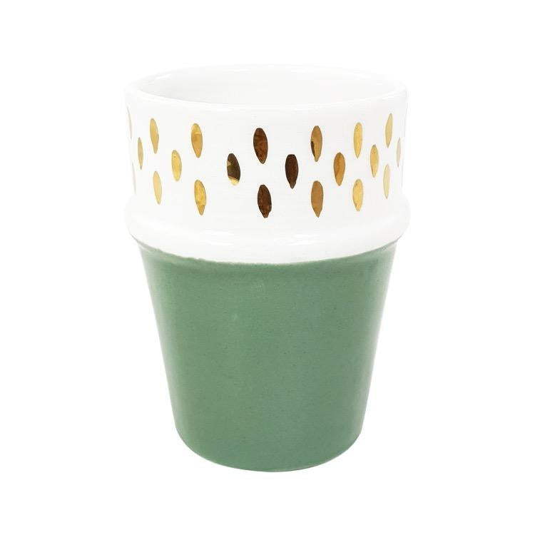 Tas Beldi Nour Goud - Groen